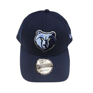 Memphis Grizzlies New Era 9Forty Adjustable Cap Navy Blue
